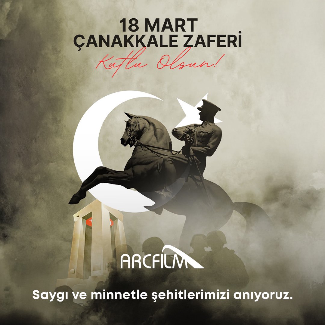 #18Mart Çanakkale Zaferimiz kutlu olsun!🇹🇷
Başta Gazi Mustafa Kemal Atatürk ve silah arkadaşları olmak üzere tüm şehitlerimizi rahmetle ve minnetle anıyoruz.