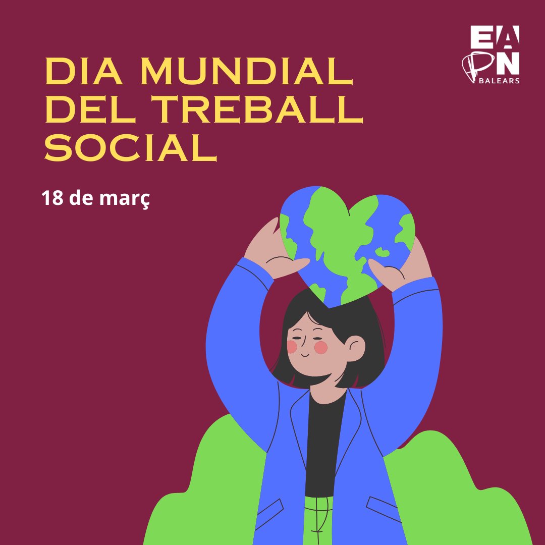 👉Els treballadors i les treballadores socials són professionals fonamentals per al benestar de les persones 🫂
⚡️La seva tasca, sovint invisibilitzada, exerceix un paper clau en la construcció d'una societat més justa i equitativa. #EnXarxaSempreSumam