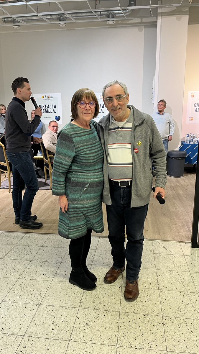 Eilen oli mahdollisuus tavata Ben Zyskowich ja Heikki Autto. Vauhtia vaalityöhömme Lapissa. #kotoisintäältä