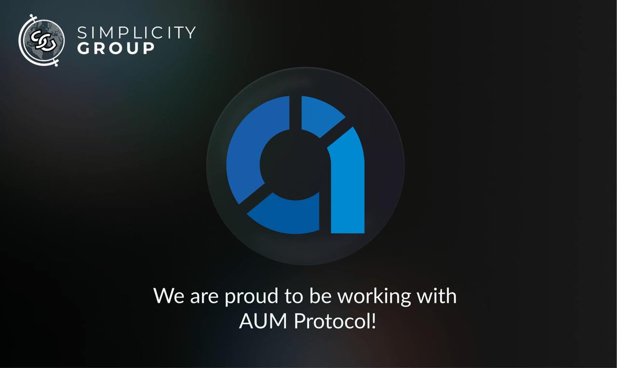 SimplicityWeb3's tweet photo. 🤝 Pleasure to be working with AUM @AUMProtocol 🤝

AUM is a @MetaWealth subsidiary, one of the best RWA protocols on Solana. It's a B2B product suite that attaches to RWA protocols and allows the holders of their asset tokens to use said tokens in TradFi and DeFi products, creating huge utility for a plethora of users.

Why we're bullish
The B2B product direction in our opinion is superb, with a clearly outlined GTM and existent PMF. The team has great experience in TradFi, crypto, and in this sector, and their ability to deliver is second to none.

Many RWA protocols offer nothing but liquidity to their users, but now they will get access to secure lending & borrowing, investment baskets, insurance, banking suite, and much more.

Pleasure to be helping and advising such a team.