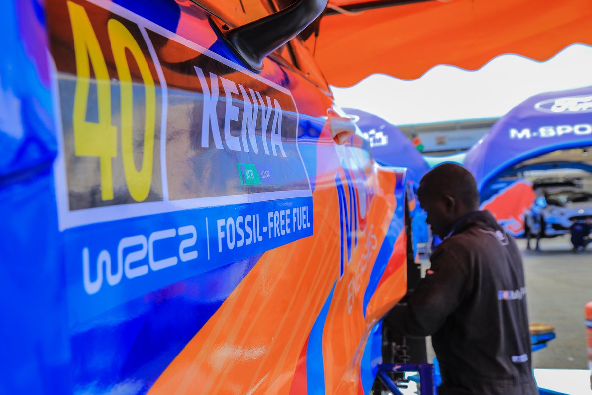 Our mechanics hard at work, making final checks ahead of this afternoon’s technical scrutineering at the 2025 <a href="/wrcsafarirally/">Safari Rally Kenya</a>. Every bolt, every adjustment—it's all about peak performance on the tough African terrain.#MOILEnergies #MOILRallyTeam #SafariRallyKenya #TwendeKenya