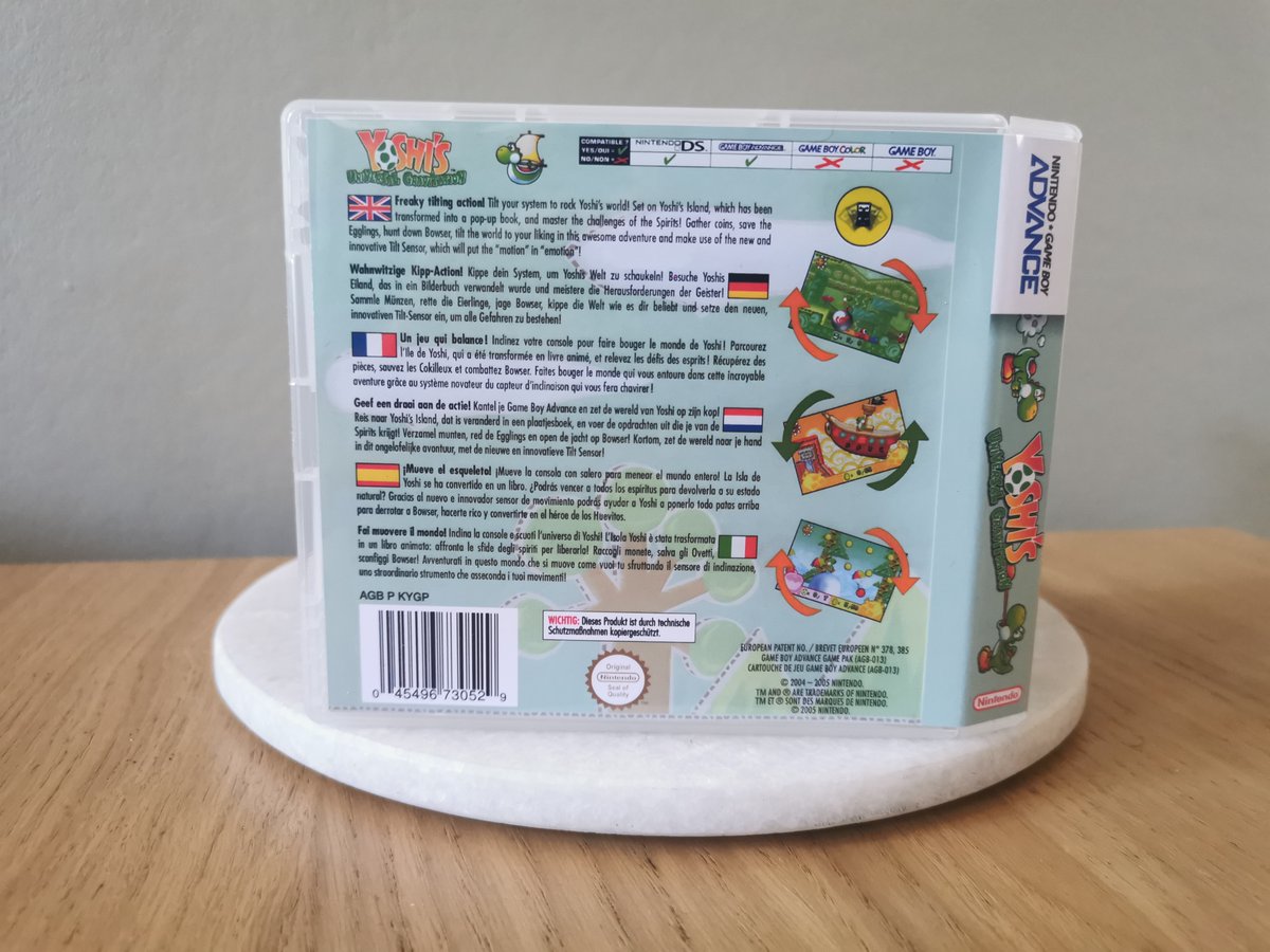 MyPalBox's tweet photo. Hi retrogamers 👋
Introducing our new game case : Yoshi's Universal Gravitation (Yoshi Topsy Turvy).
Cool thing is that the unusual cartridge format fits inside the modified gba slot easily!

#RETROGAMING #gameboy #gamer 

Link to get it 👉 https://t.co/HUMpKiXsYN https://t.co/SkfJrqEvq1