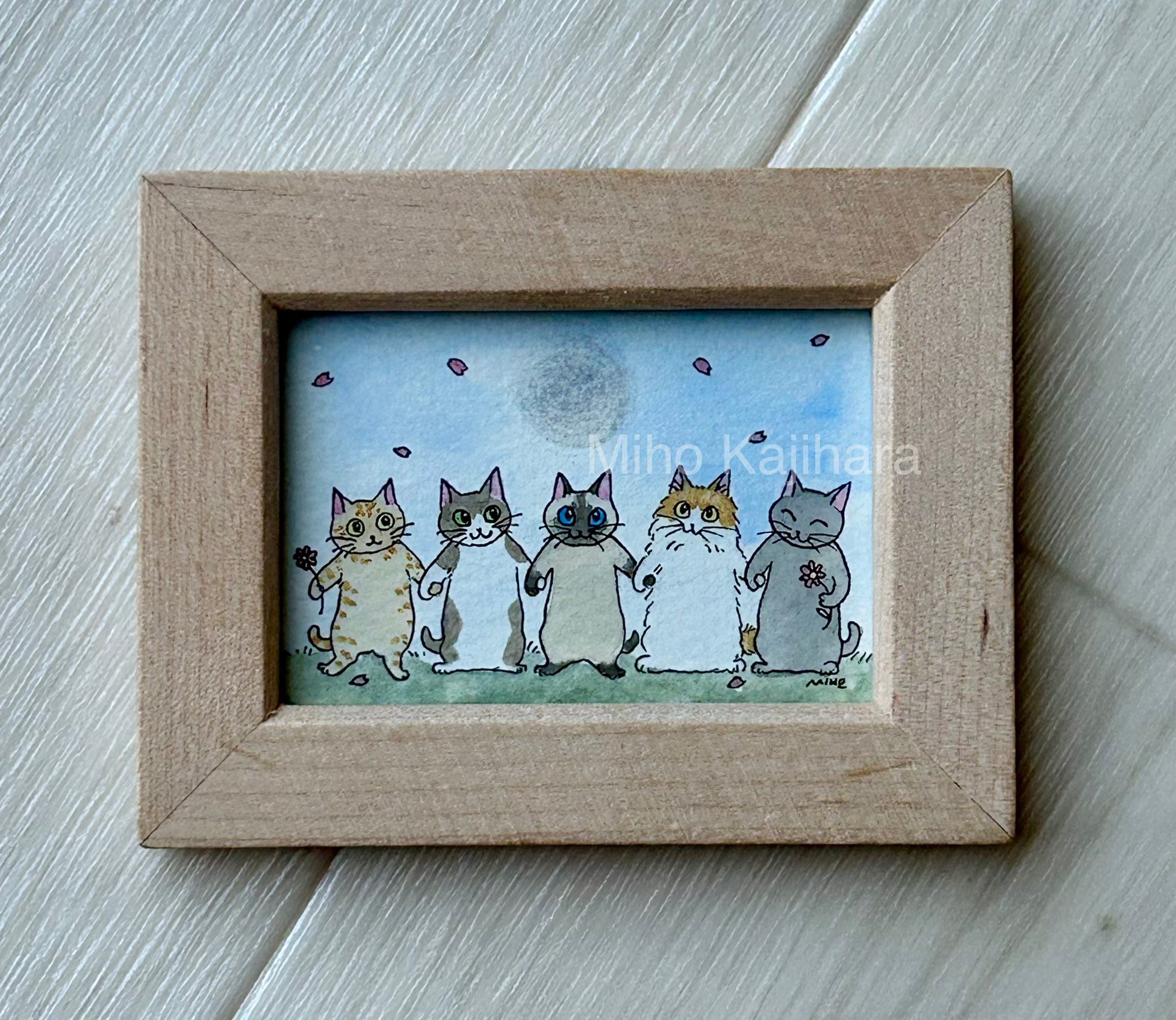 梶原美穂😸5/9-21個展「めぐる」@猫の額（高円寺） (@kajiyon) / X