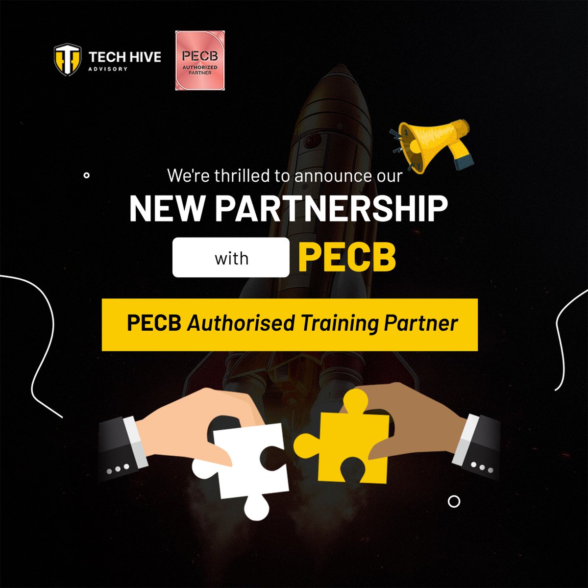 HiveAdvisory's tweet photo. Big news!
We’re now a PECB Authorised Training Partner! More skills. More certifications. More wins for YOU!
Stay tuned for training opportunities.
#TechHiveAdvisory #PECB #skillupwiththehive https://t.co/rRev28vgD6