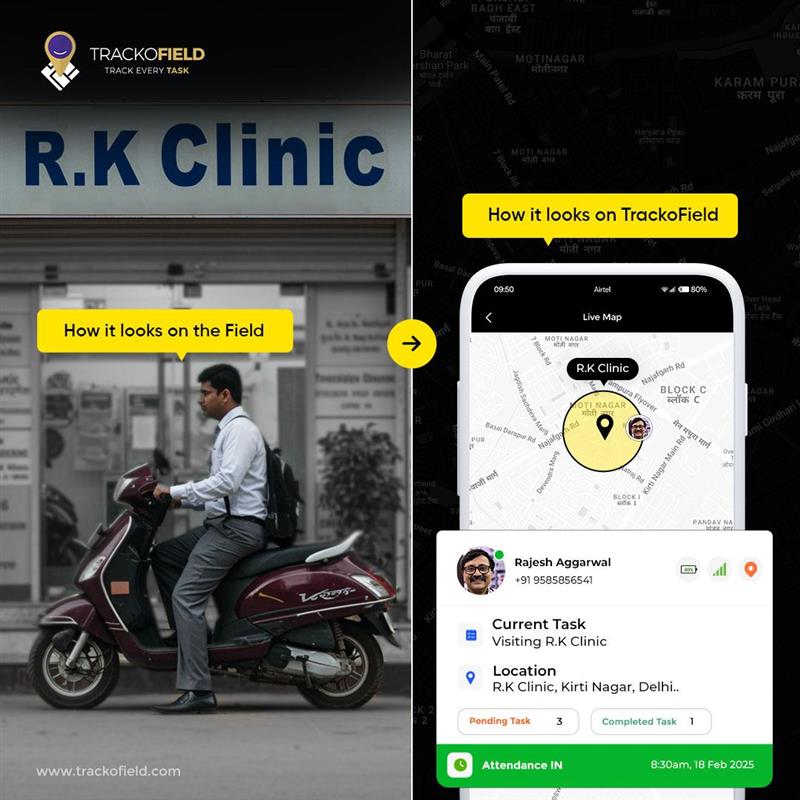 trackobit's tweet image. Track and verify MR visits in real-time with geofencing, live updates, and task insights. 
No more guesswork—know where your team is and what they’ve achieved!

#FieldForceAutomation #MRTracking #TaskManagement #FieldOperations #TrackoField