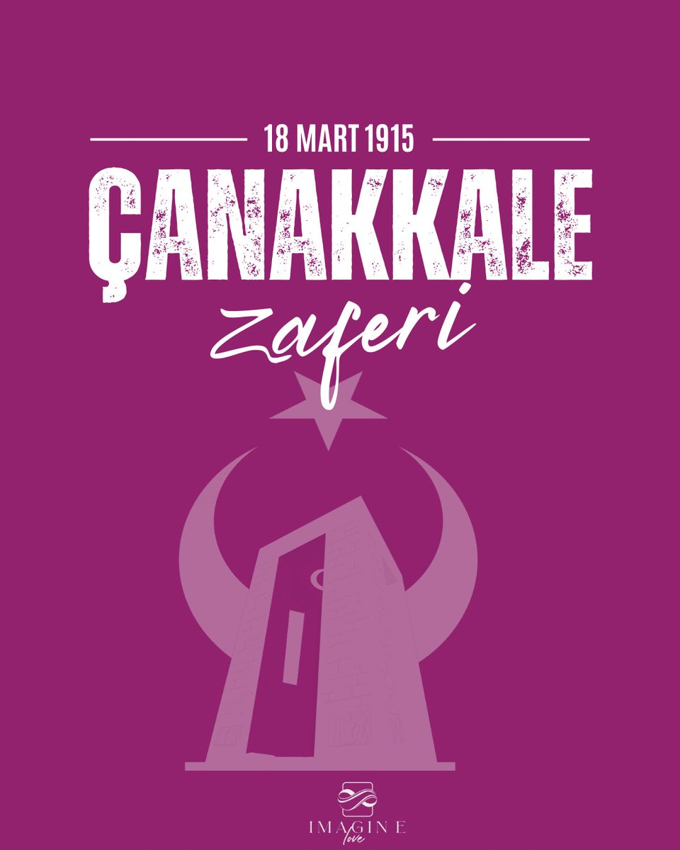 imaginelovetr's tweet photo. 🇹🇷 18 Mart 1915 Çanakkale Zaferi'miz Kutlu Olsun 🇹🇷

#18martçanakkale #imaginelove https://t.co/xosKUm10eK