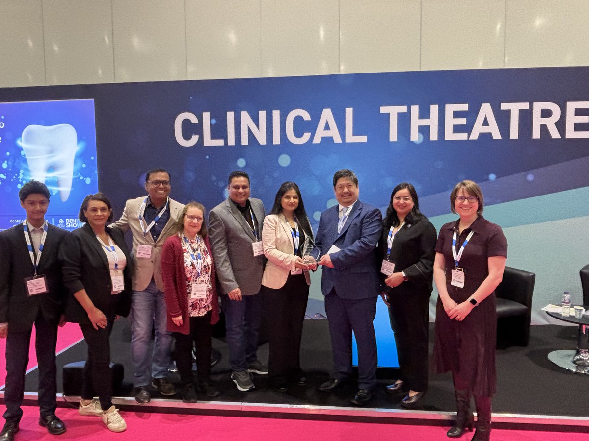 Congratulations to Brook Lane Dental Surgery - winners of the NASDAL DCby1 Practice of the Year 2025. The award was presented by CDO England, Jason Wong, President of BSPD Shannu Bhatia, and Chair of NASDAL, Heidi Marshall at BDIA #dentalshowcase #dentalaccountants 

<a href="/bspduk/">BSPD</a>