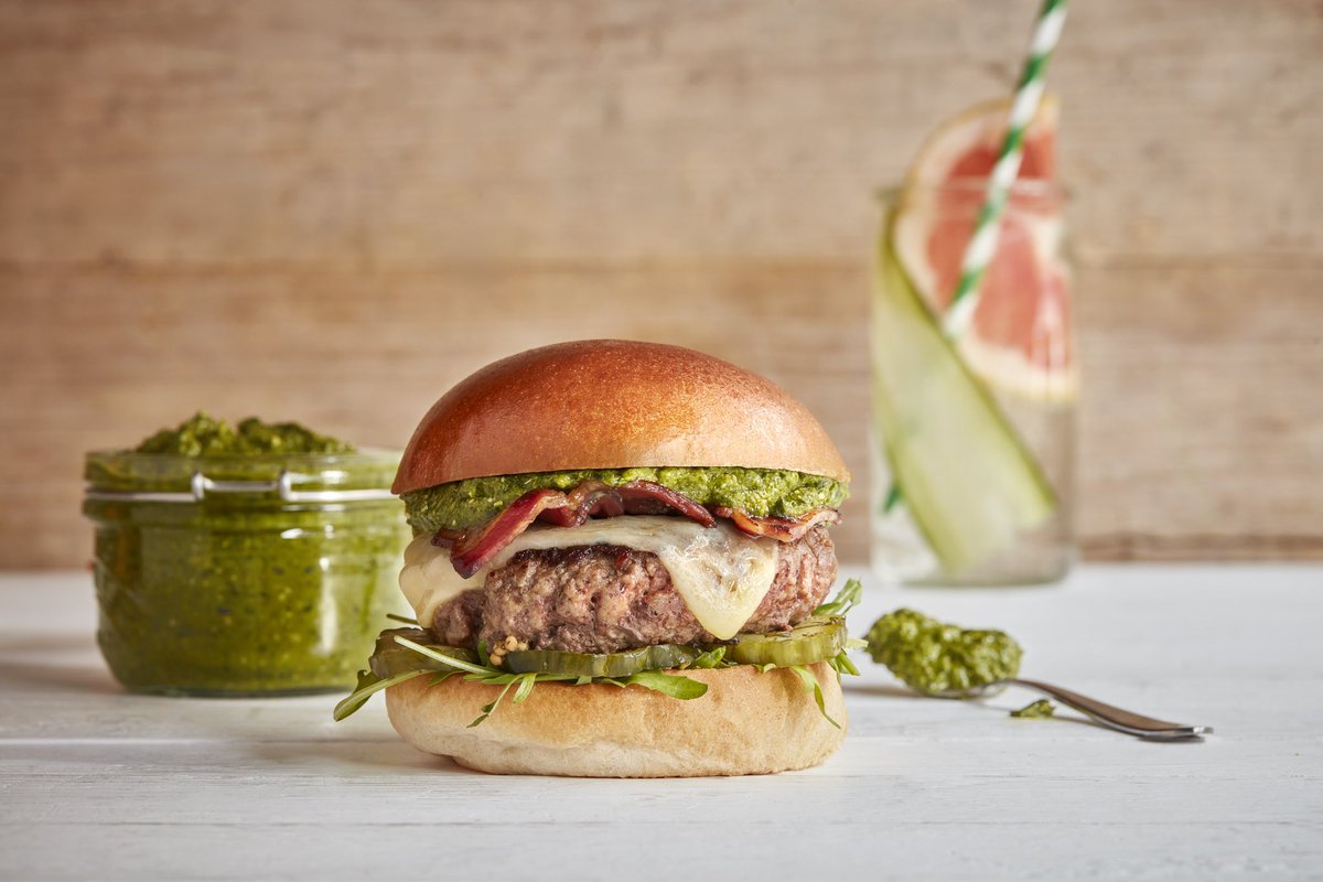 Our Spring Special is a celebration of wild garlic season. Belazu Wild Garlic Pesto is made here in the UK using the abundance of bright green leaves you'll find lining riversides and woodlands each spring. Available until 28 April 💚