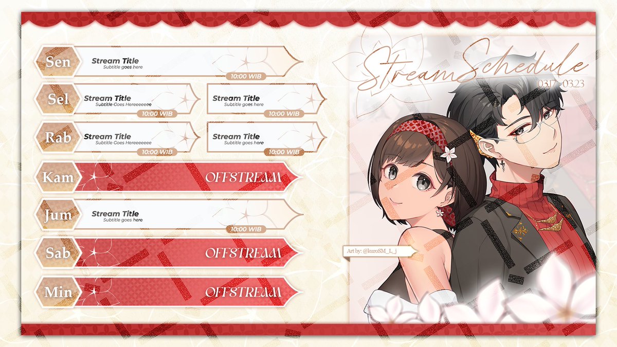 Ryuzakyyyy's tweet photo. Aya Aulya (@sayaayaaulya) Stream Schedule Design
❤️🩶
#Vtuber #ScheduleGraphic #ScheduleDesign https://t.co/KcKAbMlqeY