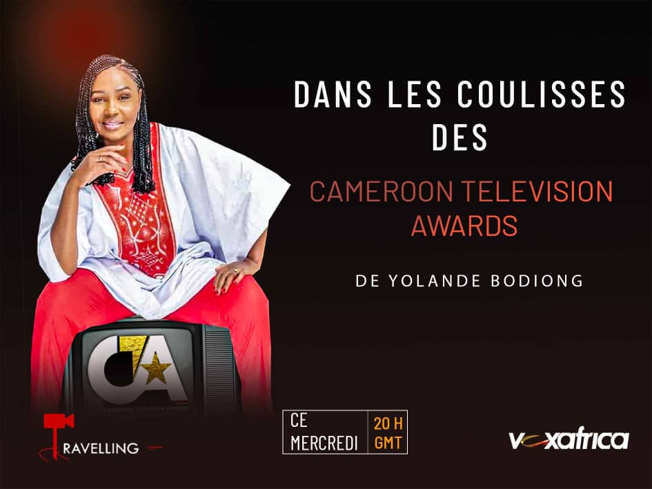 🛑 DANS LES COULISSES DES CAMEROON TELEVISION AWARDS de Yolande Bodiong ✨📹

🛑 TRAVELLING émission exceptionnelle ce mercredi 20h GMT VOXAFRICA⏳

🛑 Bande annonce à (re) voir ici facebook.com/share/r/15KRKm… 👀

● Une production CREATIV💥

● On s'voit à la télé 📺