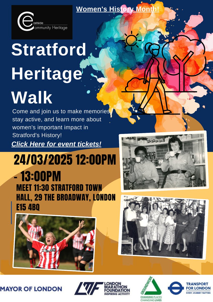 Come spend a delightful day learning about the significant impact women have had on Stratford's local history!
Click here for tickets! eventbrite.com/.../stratford-…...