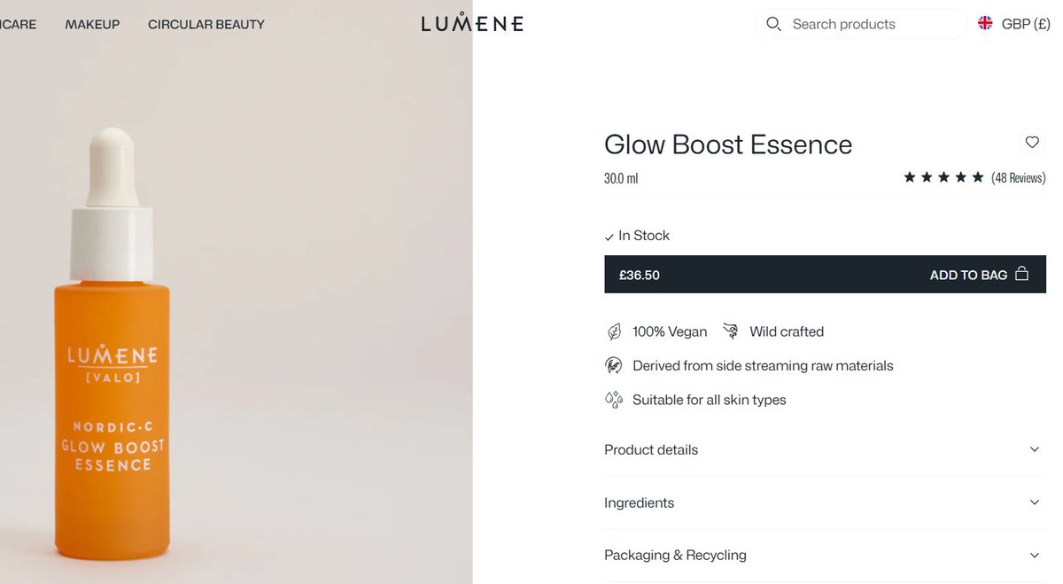 mookesc's tweet image. ช่วงนี้เจอ #lumene ลดราคาไม่ได้เลย ขอลองหน่อย เพราะชอบ 2 ชิ้นก่อนหน้าที่ซื้อมาลอง (valo oil cocktail &amp;amp; bloom night cream) กลิ่นหอมจางๆ เนื้อสัมผัสนุ่มๆ ประสิทธิภาพดีแค่ไหนยังไม่รู้ แต่ทาแล้วรู้สึกดี และ(ยัง)ไม่แพ้ วันนี้กดตัวนี้ไป 

ปล. ทุกวันอังคาร boots จะเลือกของมาลดเหลือ £10