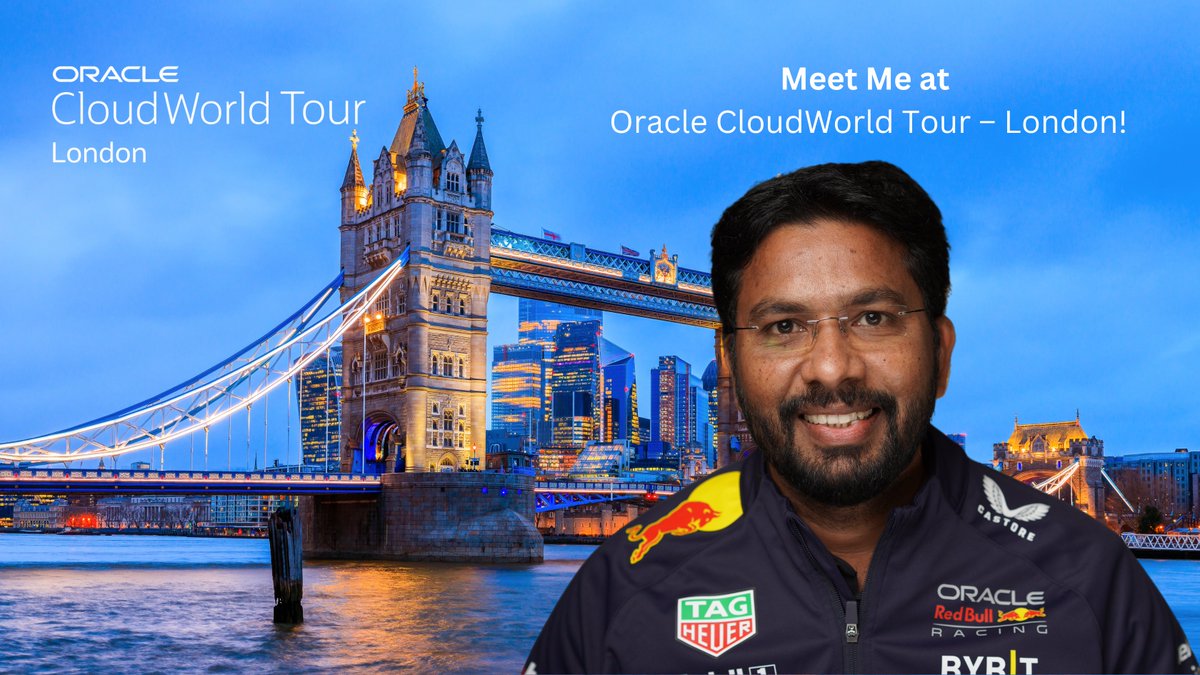 🚀 Attending Oracle CloudWorld Tour – London? Let's Connect! 🚀 

If you're exploring Oracle Cloud Infrastructure (OCI) and need insights, feel free to reach out! I'm happy to assist with:

🔹 Multicloud – Oracle Database @ Azure, GCP, AWS – seamlessly integrating OCI with
