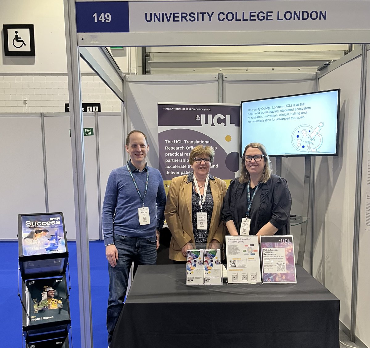 UCL Translational Research Office (@ucltro) on Twitter photo đ€đŒ<a href="/AdTherapiesConf/">AdTherapiesCongress</a> at ExCeL London is now underway! Weâre exhibiting alongside UCLB at booth no. 149. Come and chat with us to explore ATMP at UCL and discuss collaboration opportunities.
Our next event:
UCL Advanced Therapies Symposium on 9Â April
bit.ly/4gyenWT đ€đŒ<a href="/AdTherapiesConf/">AdTherapiesCongress</a> at ExCeL London is now underway! Weâre exhibiting alongside UCLB at booth no. 149. Come and chat with us to explore ATMP at UCL and discuss collaboration opportunities.
Our next event:
UCL Advanced Therapies Symposium on 9Â April
bit.ly/4gyenWT