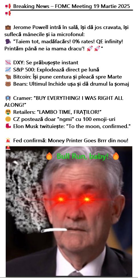 #FED #Bitcoin #Bull Run #Lambo