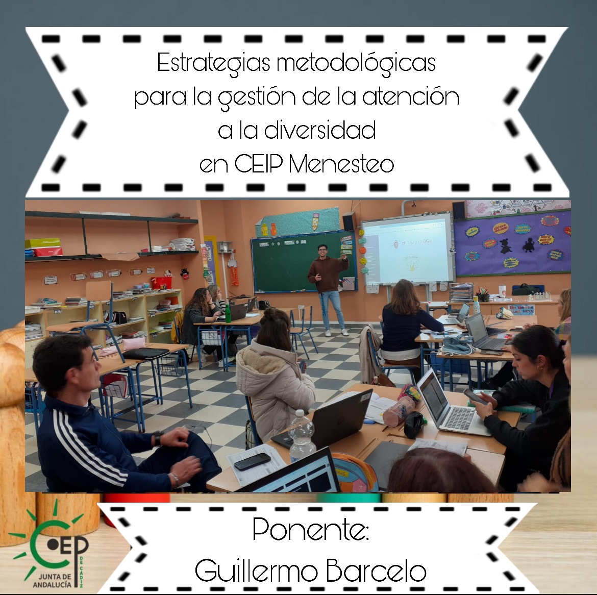 Formaciones en centro que siguen avanzando con sus asesoramientos externos: CEIP El Colorado #convivencia con Marcos Olmedo y CEIP Menesteo #atencionaladiversidad con Guillermo Barcelo <a href="/DG_IFP/">DG de Innovación y Formación del Profesorado</a> <a href="/EducaAnd/">Consejería Desarrollo Educativo y FP</a>