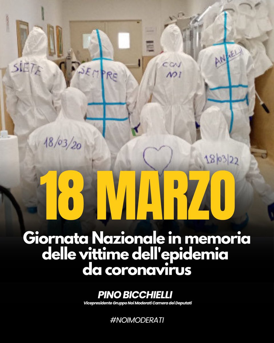 Ricordiamo le tante vite spezzate dalla pandemia Un dolore che ha segnato famiglie, comunità e l’intero Paese. Ricordiamo anche il coraggio di chi ha lottato in prima linea: medici infermieri volontari. Continuano a lavorare per un’Italia più forte e preparata.

#Covid