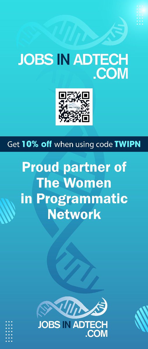 Jon Walsh (@walshjonwalsh) on Twitter photo JobsInAdtech.com is wishing a great event to celebrate International Women’s Day with The Women In Programmatic Network tonight with <a href="/FreeWheel/">FreeWheel, A Comcast Company</a>
If you’re hiring right now use the promo code TWIPN to get a 10% discount off all job packages on the site. JobsInAdtech.com is wishing a great event to celebrate International Women’s Day with The Women In Programmatic Network tonight with <a href="/FreeWheel/">FreeWheel, A Comcast Company</a>
If you’re hiring right now use the promo code TWIPN to get a 10% discount off all job packages on the site.