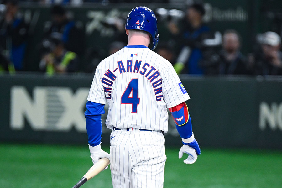 週末値下げ中！カブス　ピートクロウアームストロング（PCA）直筆サインバット 週末値下げ中！カブス ピートクロウアームストロング（PCA）直筆サイン