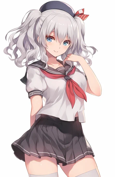 セーラー服JK鹿島 #艦これ 