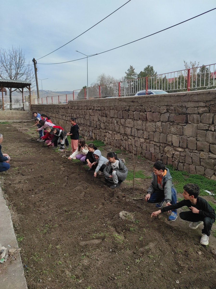 Enerji Dostu Mavi Yeşil Okul Projesi kapsamında öğrencilerimizde birlikte ıspanak bahçesi oluşturduk. Yetişecek olan ıspanakların hasadı çocuklarımız tarafından yapılacak, her öğrencimiz evine götürecek,sene sonu etkinliklerinde de kullanılacak.
<a href="/valisimsek/">Yılmaz Şimşek</a>
<a href="/sivasmem/">Sivas Millî Eğitim Müdürlüğü</a>
<a href="/Ekremyurt_/">Ekrem Yurt</a>