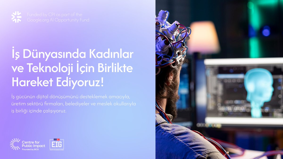 eig_ist's tweet photo. 🚀 Yapay zeka becerileriyle kariyerini geliştirmeye hazır mısın? Verimliliği artırıyor ve teknoloji dünyasında kariyer gelişimini destekliyoruz. 💼👩‍💻

Üretim ve lojistikte dijital dönüşümle iş dünyasının geleceğini birlikte şekillendirelim!

📅 Yakında başlıyoruz. Güncellemeler için takipte kal! 🎓🤖

#AITraining #WomenInTech #DigitalTransformation #FutureOfWork #ProductivityBoost #TechForGood #AIForIndustry #Upskilling #WorkforceDevelopment #Empowerment #STEMLeadership #TechCareers #AIRevolution #CareerGrowth #LeadershipInTech #GeleceğeHazır #AIEğitimi #KadınGücü #DijitalDönüşüm #İşinGeleceği #VerimlilikArtışı #Teknolojiİçinİyilik #YapayZekaİçinSanayi #BecerilerinGelişimi #İşGücüGelişimi