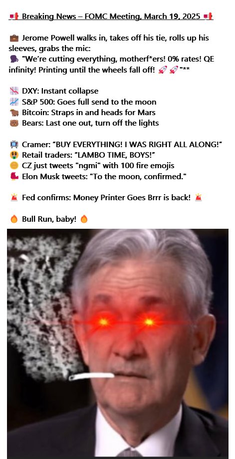 #FED #Bitcoin #Bull Run #Lambo