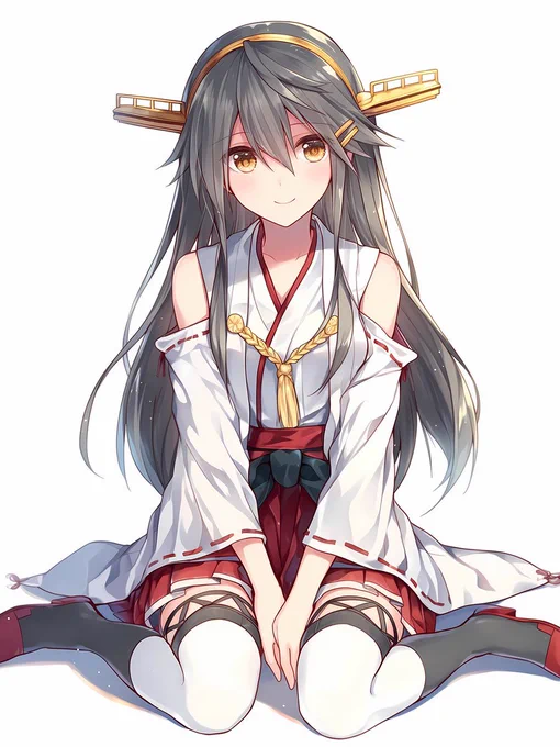 ぺたんこ榛名 #艦これ 