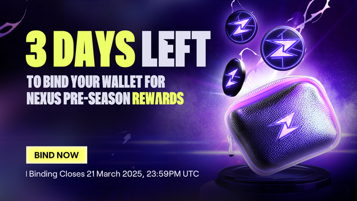 zentry's tweet photo. 🚨 Reminder Alert 🚨
Bind your wallet at https://t.co/zGH9gADr8q by March 21, 2025, 23:59 pm UTC to NOT MISS OUT on your Nexus Preseason rewards!! 🎁
That's just a bit over 3 days left. Don't say we didn't warn yah.