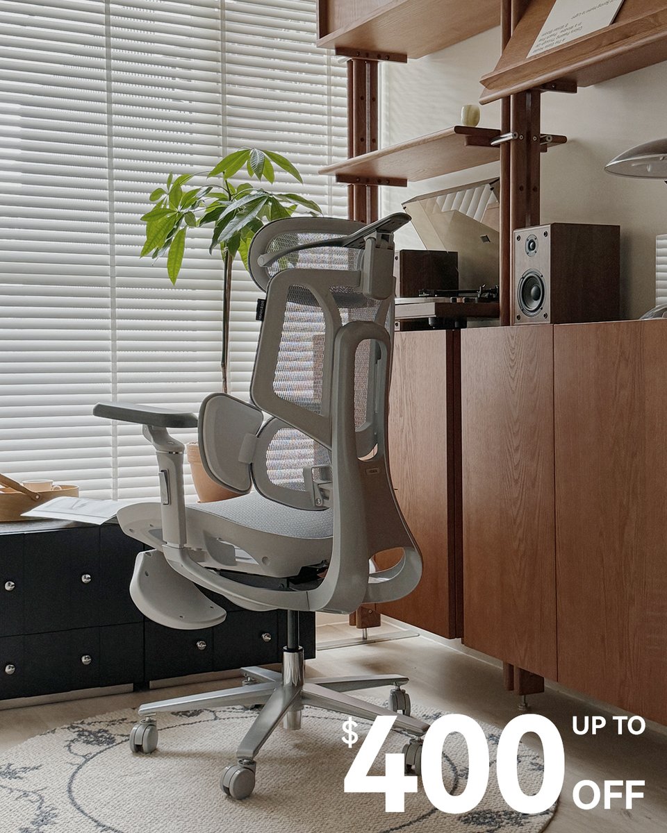 🌷 Spring Into Comfort: Huge Savings on Ergonomic Chairs! 🌷 
🪑 No matter which style you choose, each ergonomic chair is now $400 OFF! That's right – a perfect blend of style, support, and comfort, all at an unbeatable price.