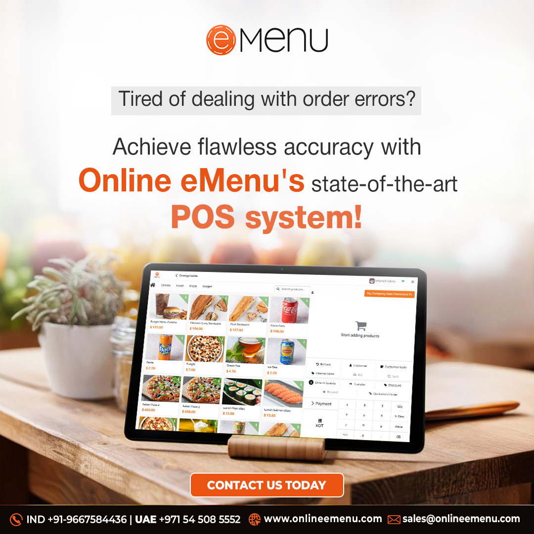 Emenuonline's tweet photo. 🚀 Streamline your orders with ease! From menu management to seamless transactions, Online eMenu’s POS system is built for efficiency. Upgrade today! 🏆🔥

🌐 Visit: https://t.co/7ovCKrDh40

#EffortlessOrdering #SmartPOS #RestaurantTech #EffortlessOrdering #POSMadeEasy https://t.co/HNNihB3VR3