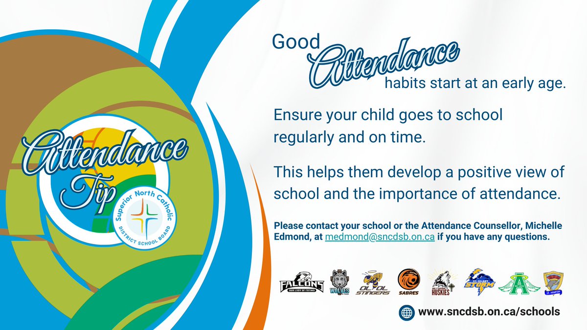 𝗔𝘁𝘁𝗲𝗻𝗱𝗮𝗻𝗰𝗲 𝗧𝗶𝗽 𝗧𝘂𝗲𝘀𝗱𝗮𝘆! Building Strong Attendance Habits - Support your child’s success by making school attendance a priority. #FocusOnTheFuture #TeachingExcellence