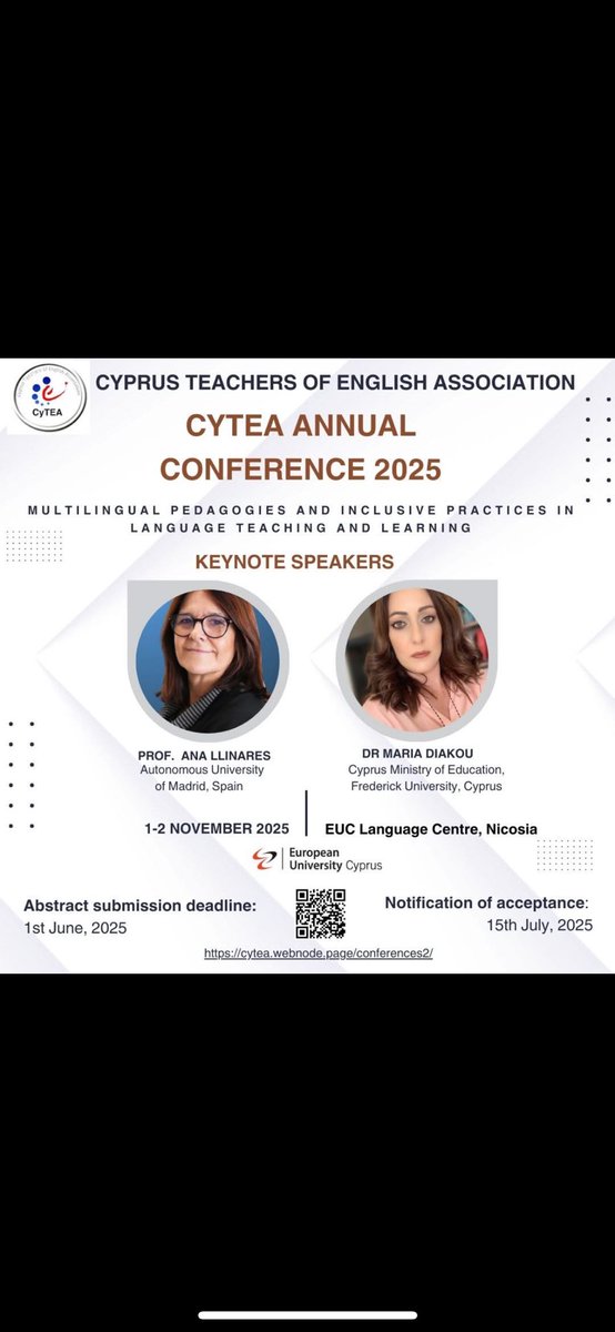 A pleasure to be part of this conference in Cyprus!