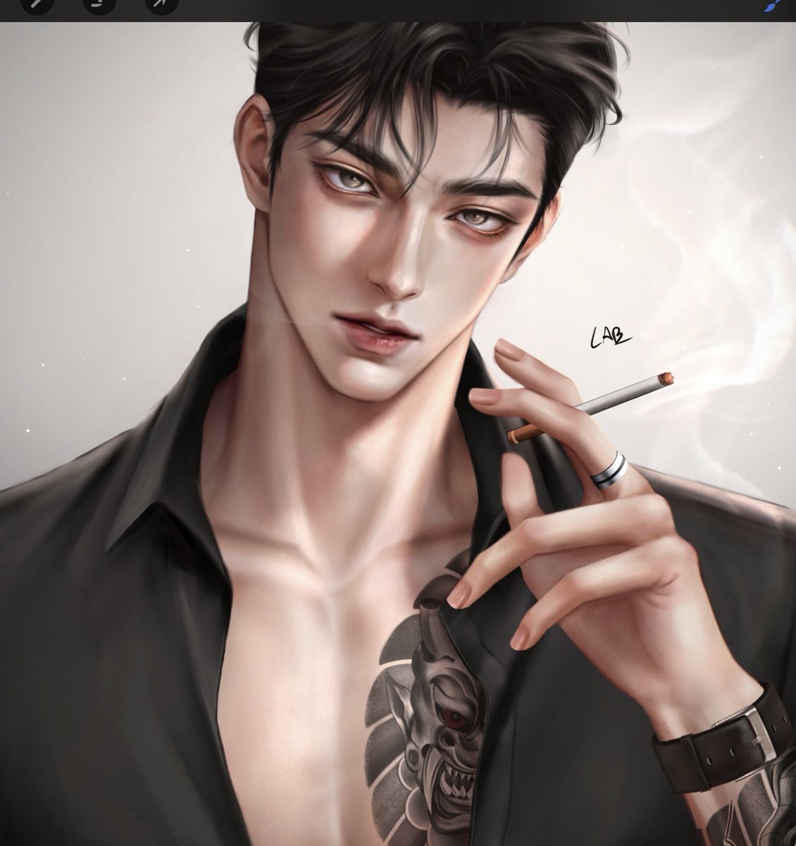 Lababoon_'s tweet image. 👹 😍