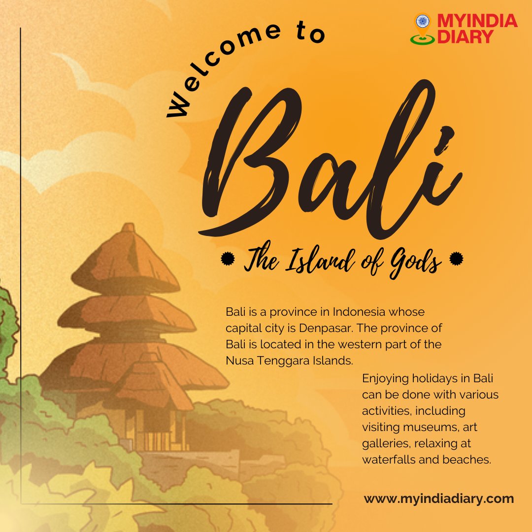 MyIndiadiary's tweet image. For booking a Bali package with My India Diary, you can visit their official website or contact their customer service for tailored travel packages that include accommodation, sightseeing, and activities in Bali #Bali #balihotels #balipackage