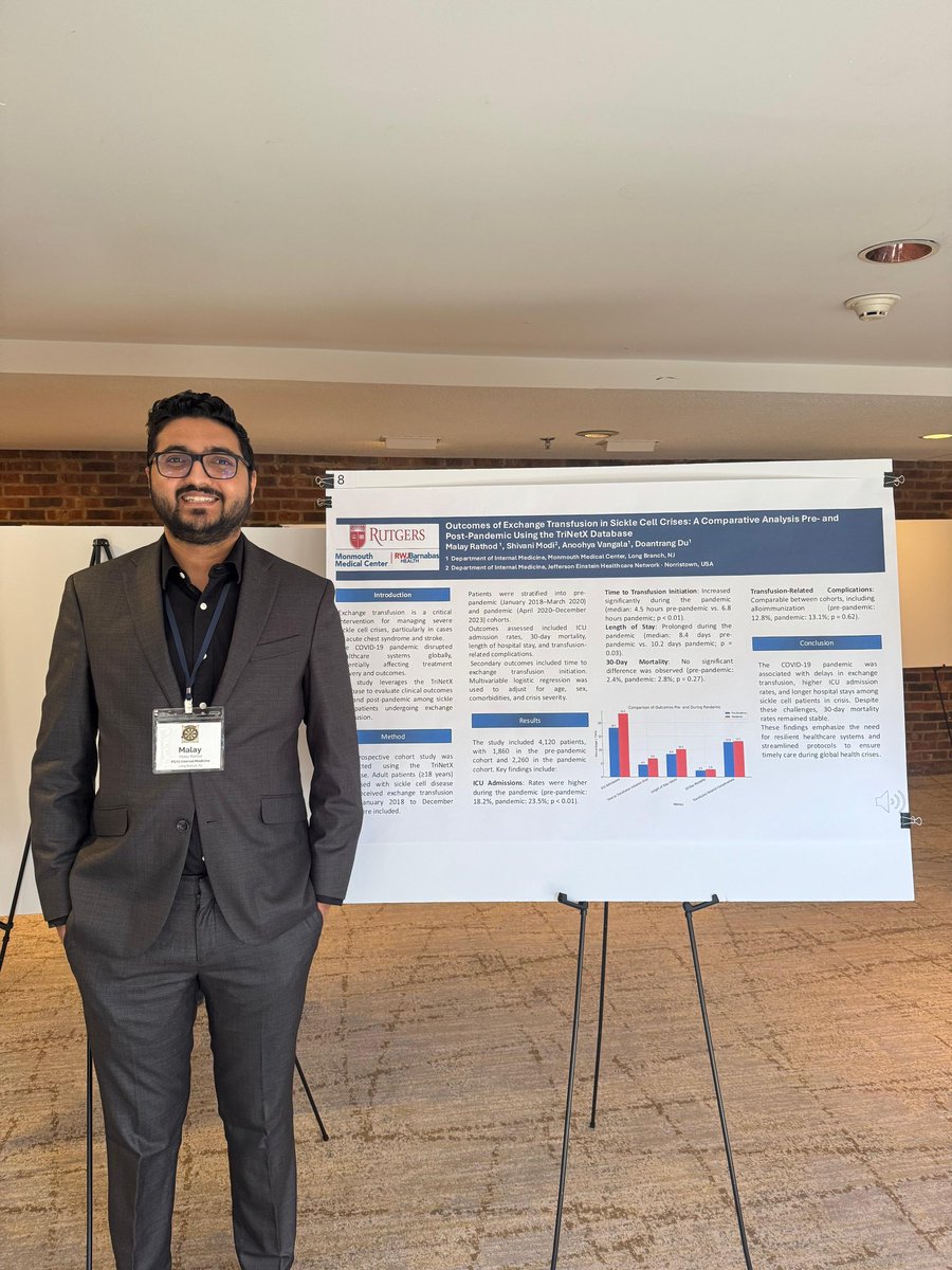 Our residents presenting their work at ACP NJ chapter 2025!!🤩🙌🏻

#acpnj #newjersey #monmouth #medicine #internalmedicineresidency #keepupthegoodwork #medtwitter