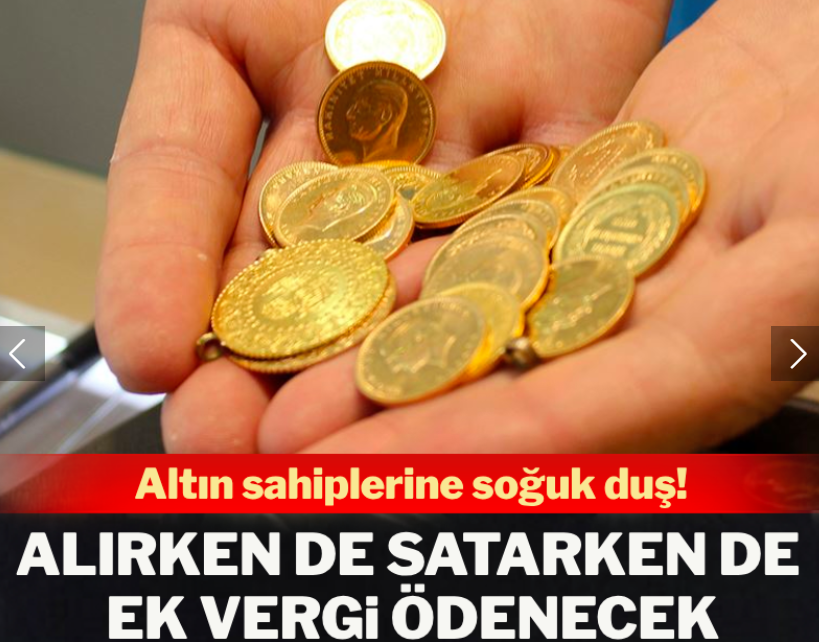 valla süper. yaparsa  akparti yapar. Tasarruf için kuyumcudan altın aldınız alırken %0,02 hem sizden hem kuyumcudan vergi alınacak.Satmaya karar verdiniz hem sizden hem kuyumcudan tekrar %0,02 vergi tekrar alınacak.Bence alınan her şeyde bu uygulanmalı