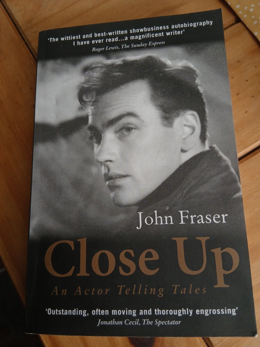 daveainsworth63's tweet photo. On what would have been his 94th birthday, may I recommend John Fraser's excellent biography Close Up! @MethuenDrama (Oberon Books). Lucid and absorbing. #CloseUp #JohnFraser https://t.co/nLNaseVBCx