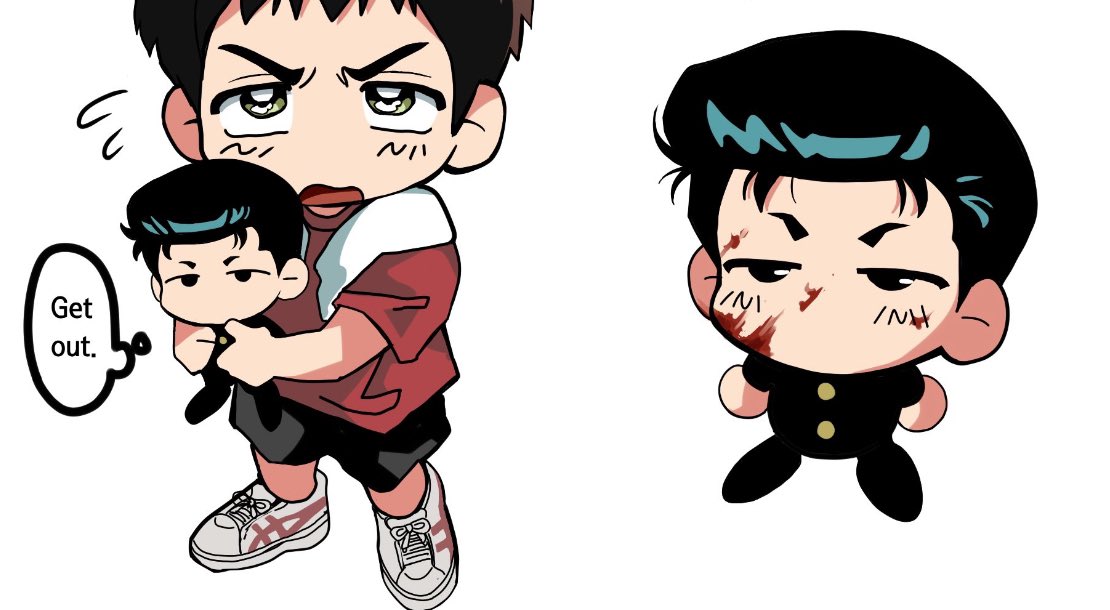 호열이 이러케 눈에?뵈는게없는?상태?엿는데 사랑의 맛을 보고 조금 착해진 표정이됨