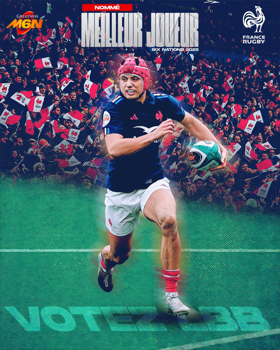 🚨🇫🇷 𝑶𝑵 𝑨 𝑩𝑬𝑺𝑶𝑰𝑵 𝑫𝑬 𝑽𝑶𝑼𝑺 !
🔥😍 Louis Bielle-Biarrey est nommé avec 3 autres joueurs pour le titre de meilleur joueur du tournoi et c'est vous qui votez !

À vous de jouer ! 🗳️🇫🇷
▶️ bit.ly/POTC2025_LBB_F…