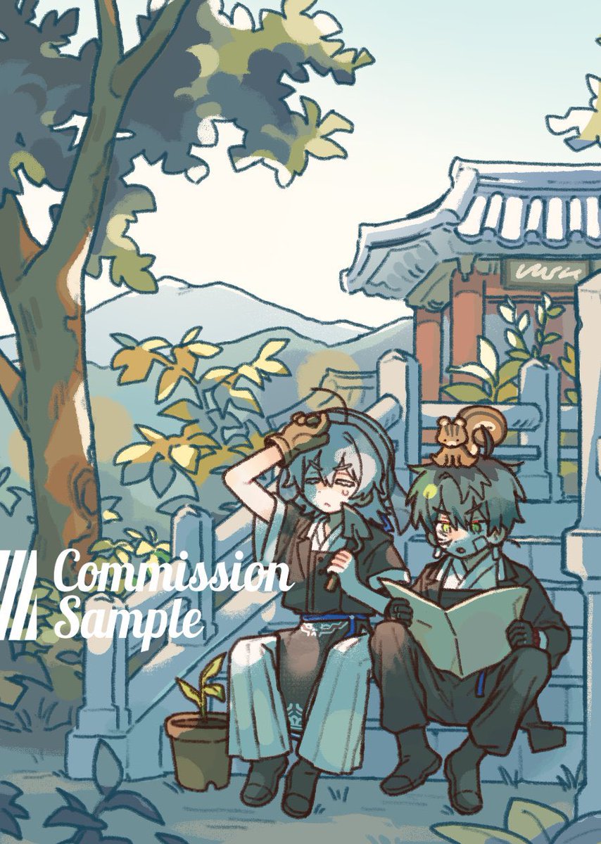 커미션 작업했습니다🐿️