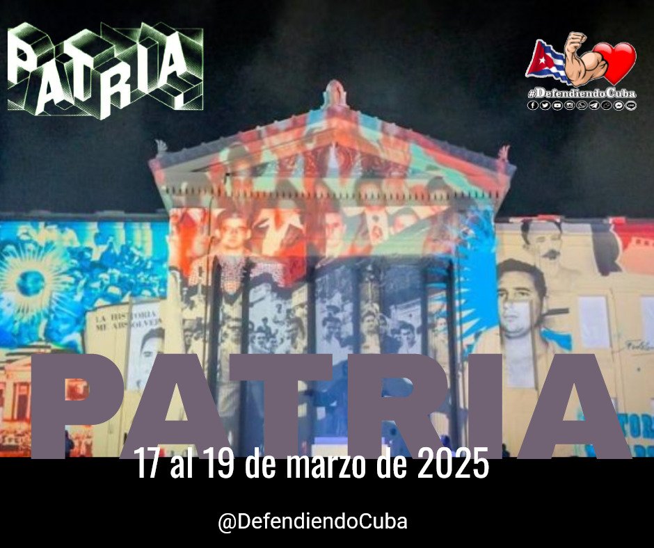 Coloquio Patria para juntar y amar #DefendiendoCuba 
#Matanzas
<a href="/naimatrujillob/">Naima Ariatne Trujillo Barreto</a> 
<a href="/mariofsabines/">Mario Sabines Lorenzo</a> 
<a href="/CaridadPoey/">Marieta Poey Caridad</a> 
<a href="/PartidoPCC/">Partido Comunista de Cuba</a> 
<a href="/EMatancera/">Educación Matancera</a>