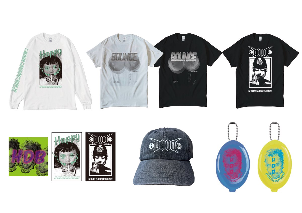 SPARK!!SOUND!!SHOW!! ”HDB Tour 2025” ツアーグッズを公開！ 明日3/19