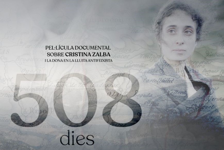 🟣Projecció de la pel·lícula documental sobre Cristina Zalba i la dona en la lluita antifeixista i posterior debat
🎥"508 dies", de <a href="/mplanaguma/">Marc Planagumà</a> 
🗣️Amb Joan Boada i Sònia Sala
📅Dc. 19/3, 17.30 h
✅Més info: goo.su/iWPb7S
#DonesInvisibilitzades #DonesIFeminisme2025