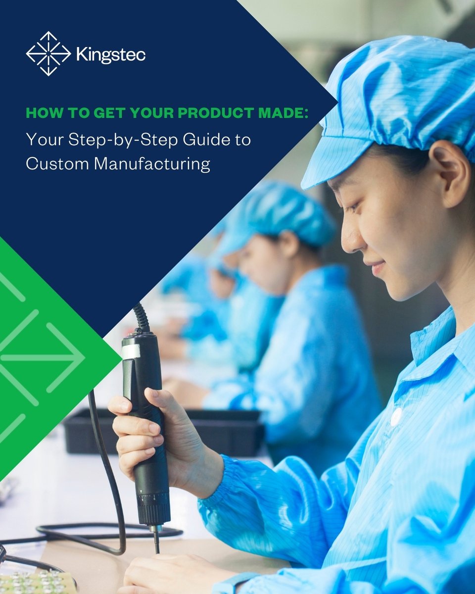 Kingstec_Tech's tweet image. Looking to transform your brilliant concept into market-ready products efficiently? Our guide to custom manufacturing provides the roadmap you need.

Download our free guide now: bit.ly/46mX6fs 

#Kinsgtec #Kingstectechnologies #CustomManufacturing #manufacturing