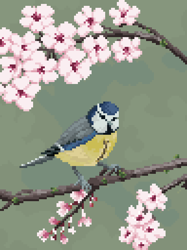 Sonr4d's tweet photo. Birb study #pixelart https://t.co/0X4hIsKznj