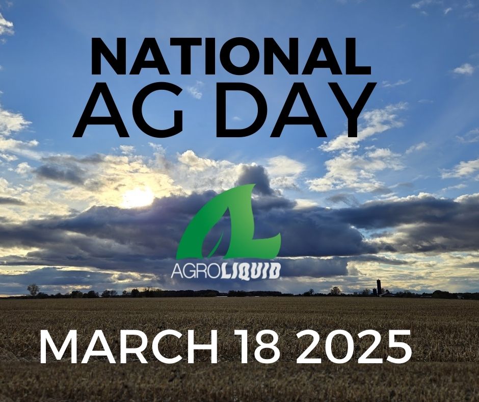 LiquidAgro's tweet photo. It's National Ag Day! AgroLiquid is 💯 percent dedicated to supporting and prospering the agriculture industry. We're proud to celebrate ag today - and every day! #NationalAgDay https://t.co/DRpTYsmd2n