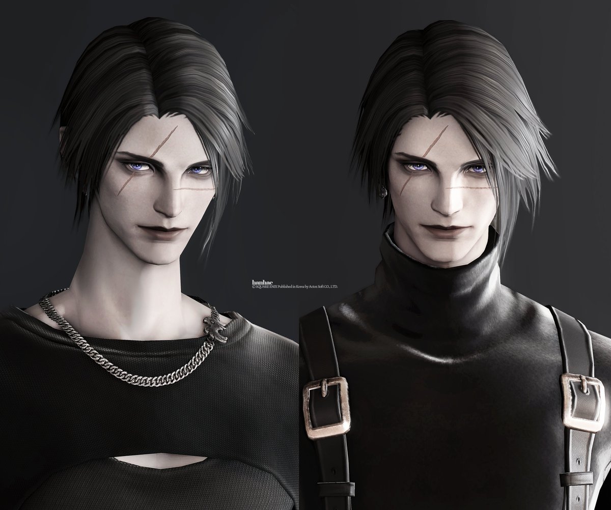 남레젠 제로 헤어 #FF14 #Elezen