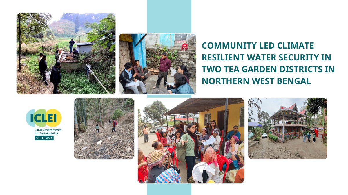ICLEI South Asia (@icleisouthasia) on Twitter photo <a href="/ICLEISouthAsia/">ICLEI South Asia</a> recently concluded one of the fields visit for the ongoing project “Community Led Climate Resilient Water Security Project in Northern West Bengal”
Follow this thread to know the key highlights:
#WaterSecurity #ClimateAction #CLAP <a href="/ICLEISouthAsia/">ICLEI South Asia</a> recently concluded one of the fields visit for the ongoing project “Community Led Climate Resilient Water Security Project in Northern West Bengal”
Follow this thread to know the key highlights:
#WaterSecurity #ClimateAction #CLAP