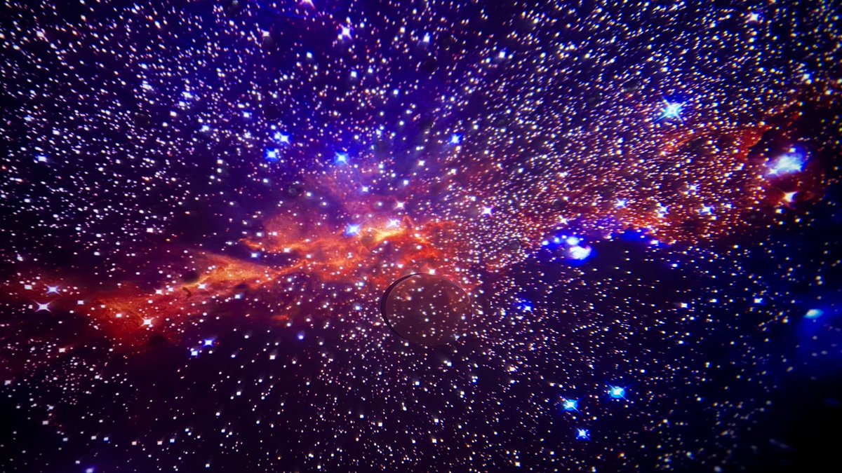 当星空出现在我家里